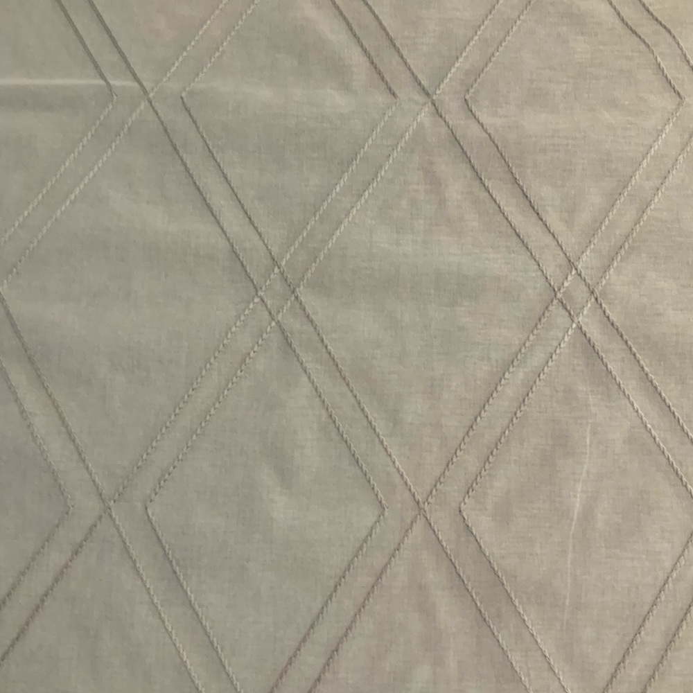 Gray Quilted Fabric